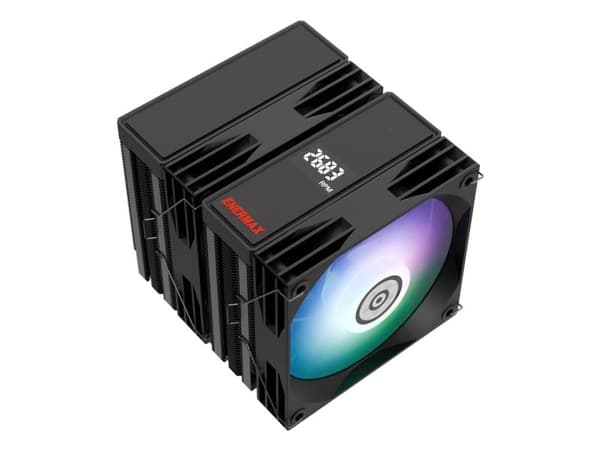 Enermax ETS-TD60D-ARGB, Luftkjøler, 12 cm, Sort