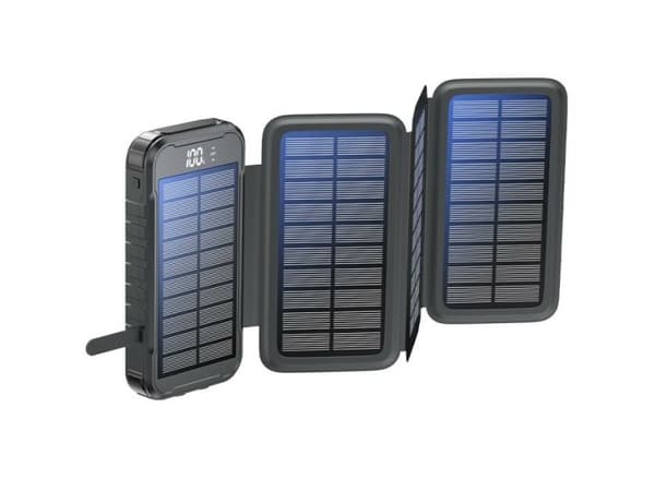 Boompods Neutron Fold, 16000 mAh, Lithium-Ion (Li-Ion), Sort