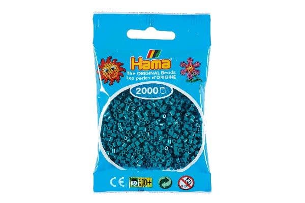 Hama minipärlor 2000 st. petrol