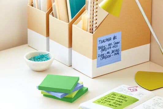 Post-it Super Sticky Notes Oasis 101 x 101 mm, 6-pack