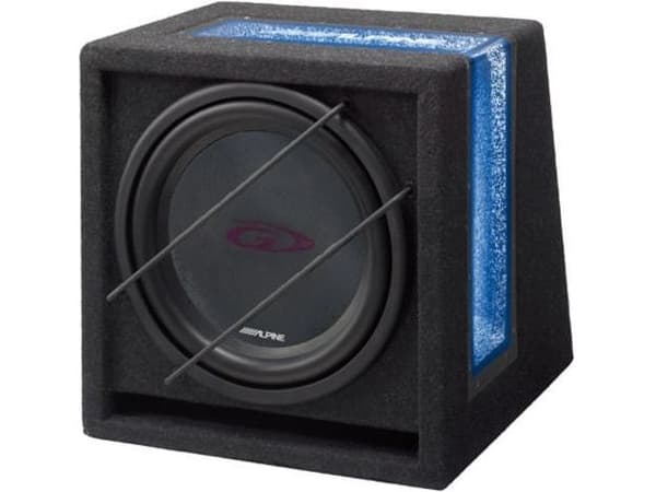Alpine 12" subwoofer i Kabinet 4 ohm
