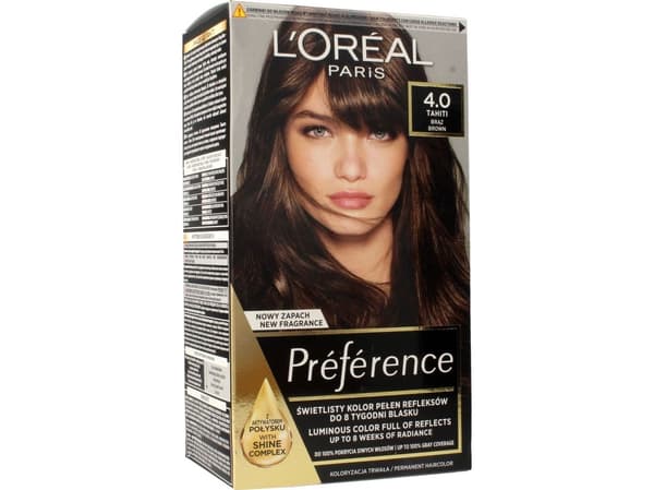 L'Oreal Paris LOREAL_Preference hair dye 4.0 Tahiti Bronze