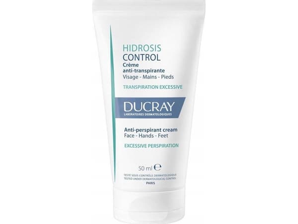 Ducray Hidrosis Control Antiperspirant Cream For Feet 50ml