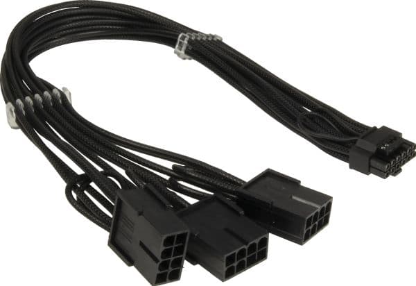 AC-sovitin GPU-02 PCIe (12+4pin) 3x8pin PCIe, 34cm