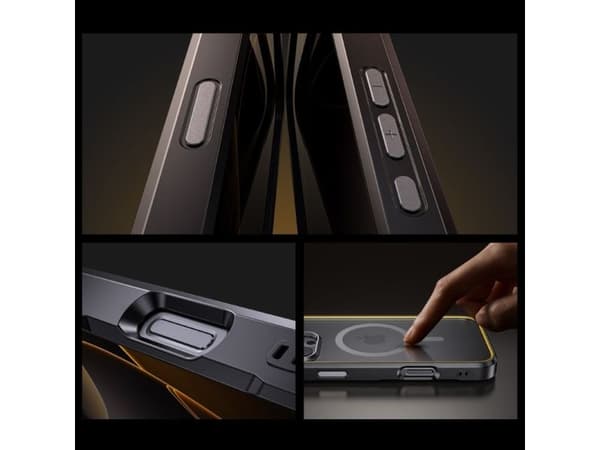 Mobilskal till iPhone 16 Pro AOHi The Future Magarmor – vit
