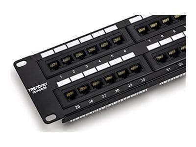 TRENDnet - Koblingspanel - CAT 6 - 48 porter