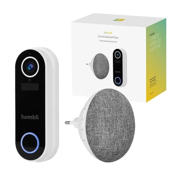 Smart Doorbell Pack White