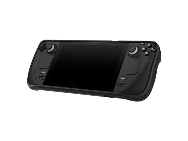 Spigen Rugged Armor, Etui, Damp, Sort, Termoplastisk polyuretan (TPU), Steam Deck