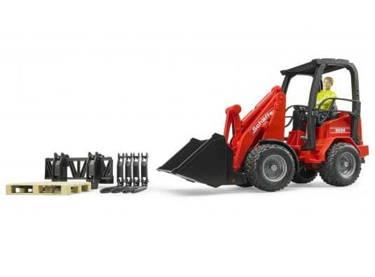 Bruder Schäffer Compact loader 2630 with figure and accessories toy