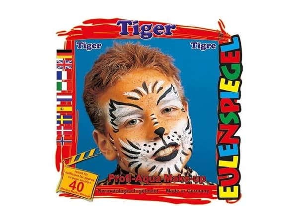Eulenspiegel Tiger makeup
