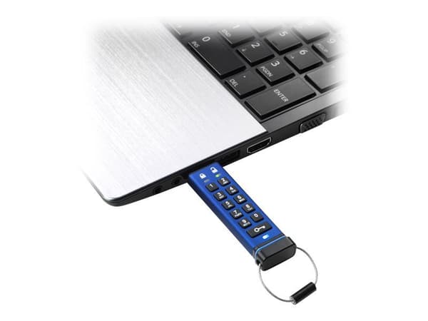 iStorage datAshur PRO - USB-flashstasjon - kryptert - FIPS 140-2 Level 3 - 4 GB - USB 3.0