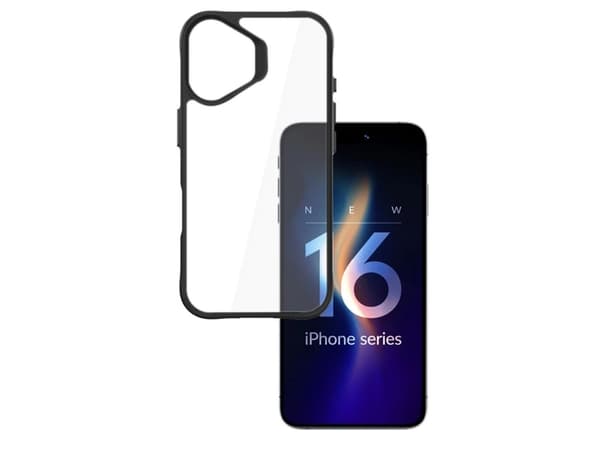 3MK Satin Armor Case, Mobilskal, Apple, iPhone 16 Plus, 17 cm (6.7"), Transparent