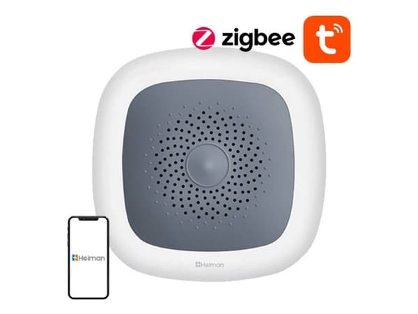 Intelligent temperatur- og fuktighetssensor Zigbee Heiman HS1HT Tuya