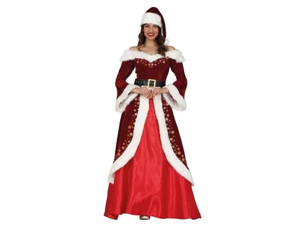Mrs Santa kostume