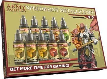 Army Painter Speedpaint 2.0 - Metallics-sett