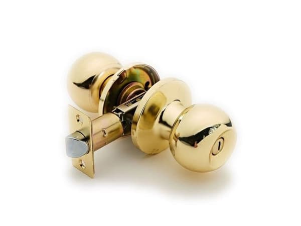 Dørhåndtakslås THI 607 PB WC polert messing