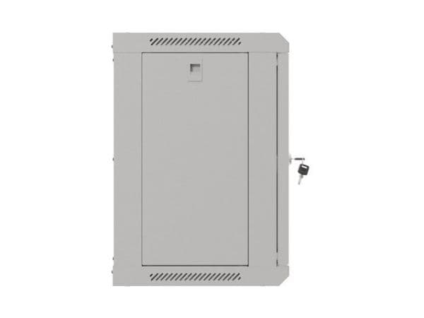 LANBERG 19" 9U RACKMONTERBART INSTALLATIONSSKÅP 540X350 GRÅ GLASDÖRR (FLAT PACK)