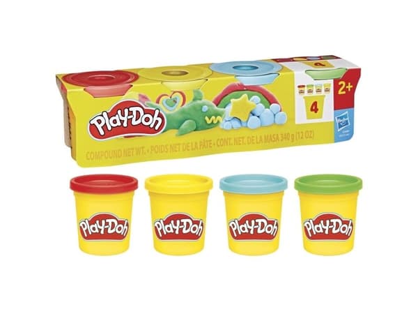Play-Doh 4-pakkaus 340 g – Classic