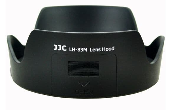 JJC LH-83M, 7,7 cm, Pyöreä, Musta