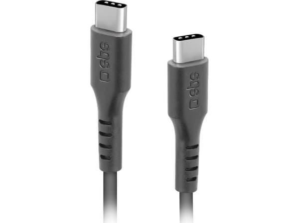 SBS TECABLETCC3M USB-C till USB-C-kabel 3 m - svart