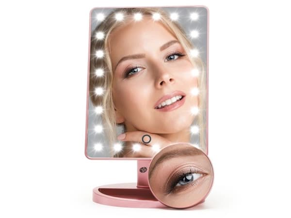 Rio Makeup Mirror in Rose Gold