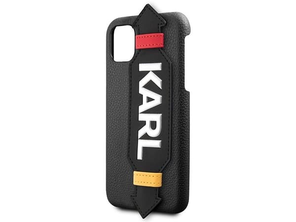 Karl Lagerfeld Strap Case for iPhone 11 Pro 5.8" - Black