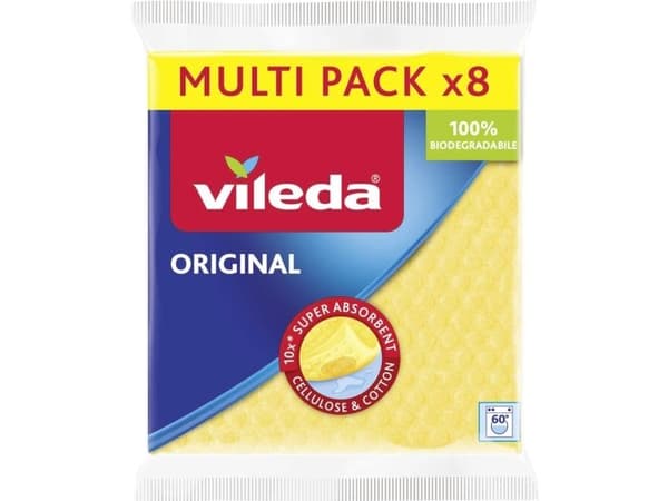 Vileda svamptvätt Aqua 8-pack (142274)