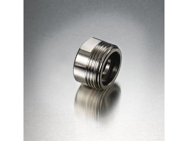 Adapter i messing 1/2" - 3/4" (BULK)