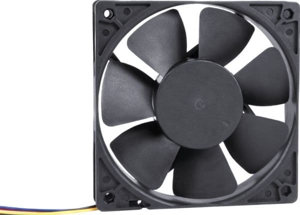 Alphacool 24845, Vifte, 12 cm, 4000 RPM, Sort