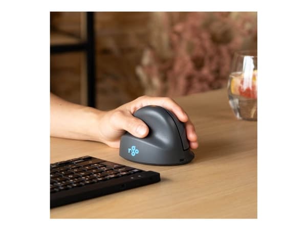 R-Go Vertical mouse HE Basic - - venstrehendt - trådløs