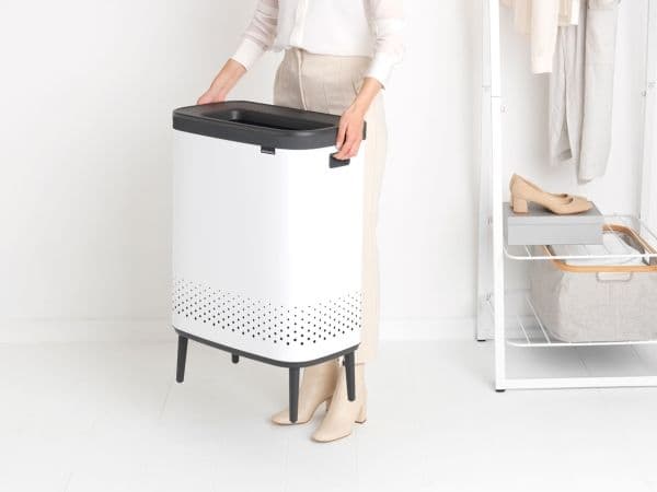 Brabantia 200540, 90 l, Rektangulær, Hvit, Sort, 540 mm, 320 mm