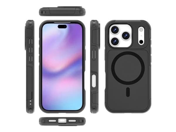 4smarts Defend, Border, Apple, iPhone 17 Pro, 16 cm (6.3"), Svart