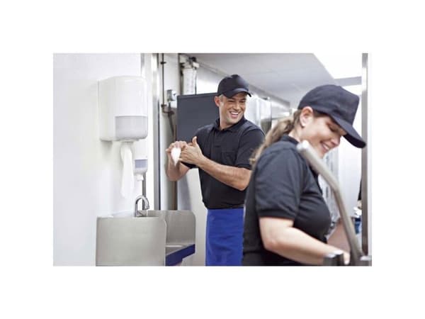 Allroundpapper Tork® M2 Basic centerfeed 120150, 1-lagers, förpackning med 6 st