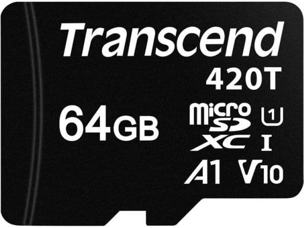 Transcend - Flash-muistikortti - 64 GB - UHS-I / Class10 - microSDXC UHS-I