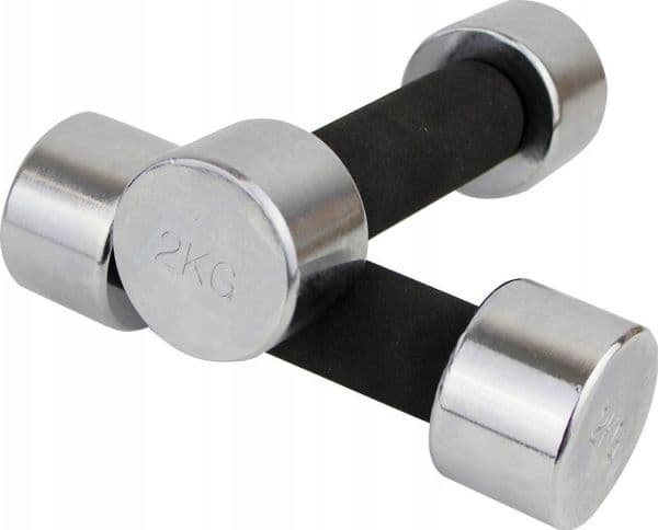 MASTER Kromi käsipaino 2kg x2 x2