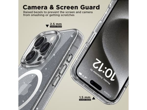 Tech-Protect FlexAir hybrid MagSafe-etuietui til iPhone 16 Pro Max - klar