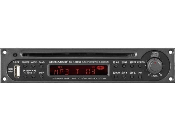Monacor PA-1140RCD ELA-radio/CD-moduuli