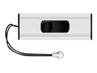MediaRange - USB flash-enhet - 128 GB - USB 3.0 - svart, silver