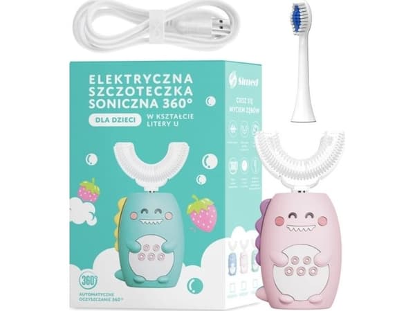 Elektrisk tannbørste Simed 360 rosa