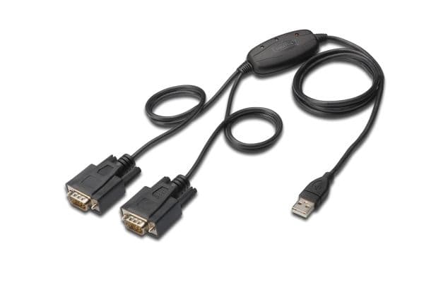 DIGITUS DA-70158 - Seriell adapter - USB - RS-232 x 2