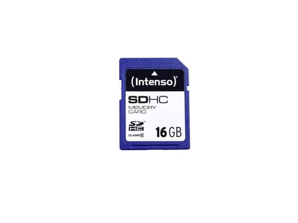 Intenso Class 10 - Flashminnekort - 16 GB - Class 10 - SDHC