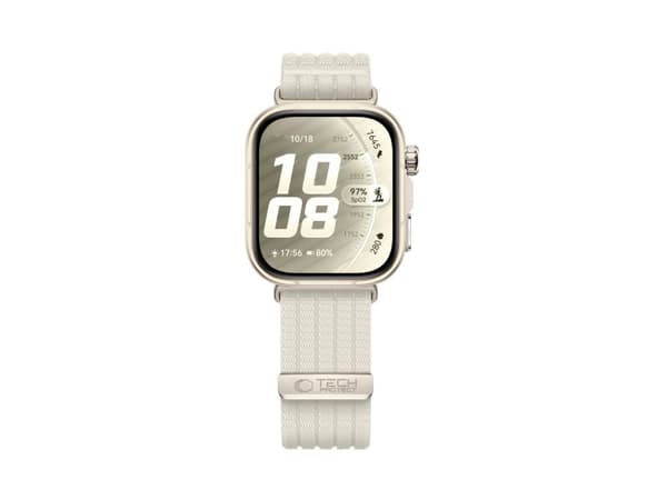 4kom.pl TECH-PROTECT nylonreim til HUAWEI Watch FIT 3 / 4 / 4 PRO / 5 / 5 PRO STARLIGHT