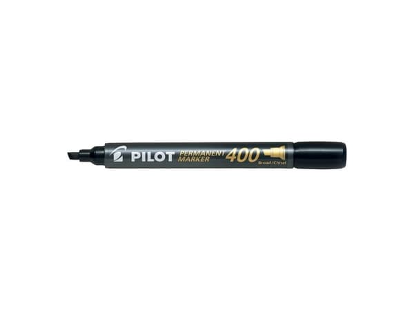 Pilot Permanent Marker 400, musta, 4 mm, 4,5 mm, 4,5 mm