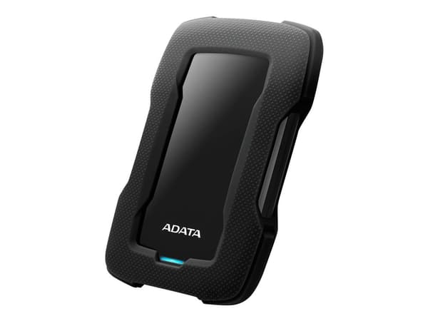 ADATA HD330 - Hårddisk - 4 TB - extern (portabel) - USB 3.1 - 256 bitars AES - svart