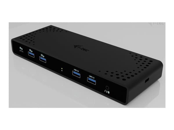 i-Tec - Dockningsstation - USB-C / USB4 / Thunderbolt 3 / Thunderbolt 4 - 2 x HDMI, 2 x DP++ - 1GbE