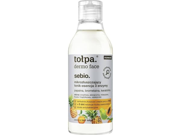 Topa Dermo Face Enzyme Micro-Exfoliating Toner Essence 3 Enzymes 200ml