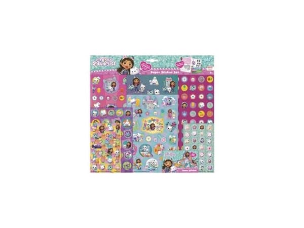 Gabbys doll house stickers sæt