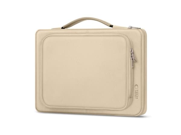 Tech-Protect Basic väska för 15-16" laptop - beige