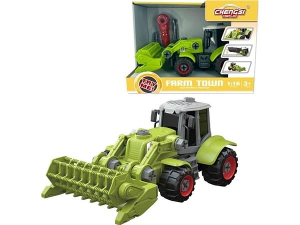 Askato traktor att skruva ihop