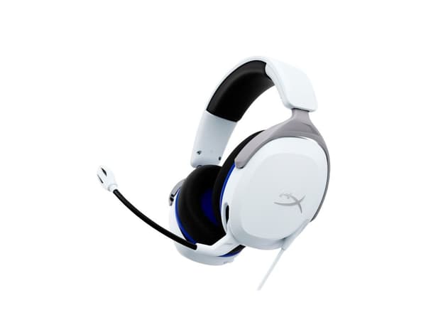 HyperX Cloud Stinger 2 Core - Hodesett - full størrelse - kablet - hvit